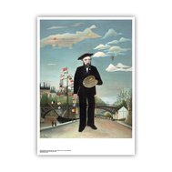 Plakát - poster- Henri Rousseau Já, portrét - krajina - Myself Portrait- Landscape