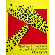 The heart of a giraffe in captivity is twelve kilos lighter